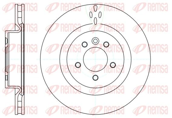 REMSA 61149.10 Brake Disc