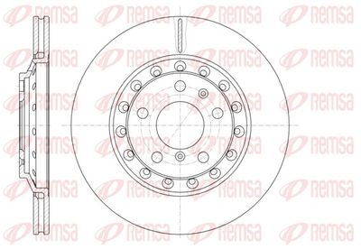Brake Disc REMSA 61155.10