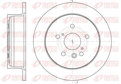 Brake Disc REMSA 61158.00