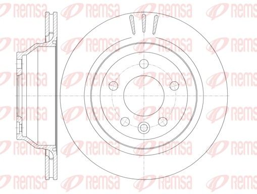 REMSA 61160.10 Brake Disc