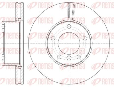 Brake Disc REMSA 61161.10