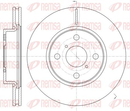 REMSA 61169.10 Brake Disc