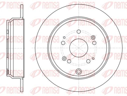 REMSA 61174.00 Brake Disc