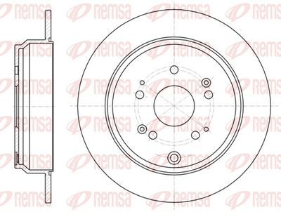 Brake Disc REMSA 61174.00