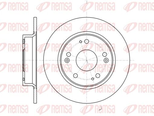 REMSA 61175.00 Brake Disc