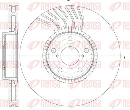 REMSA 61179.10 Brake Disc