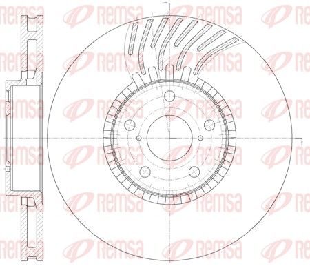 REMSA 61179.11 Brake Disc