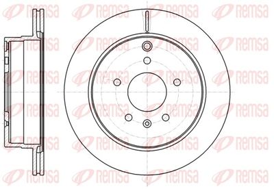 Brake Disc REMSA 61182.10