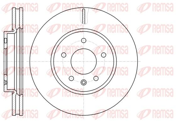 REMSA 61183.10 Brake Disc