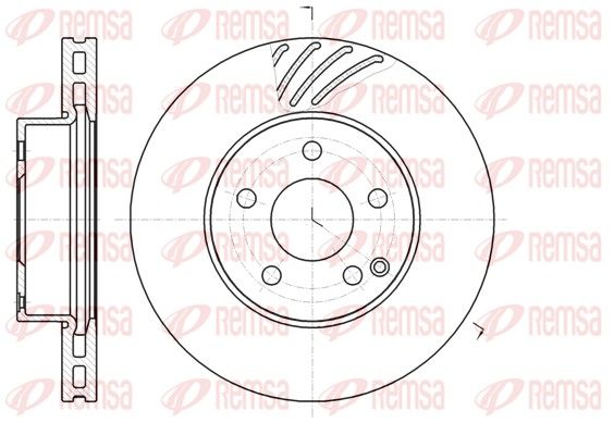 REMSA 61184.10 Brake Disc