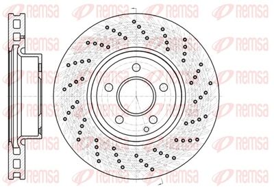 Brake Disc REMSA 61185.10