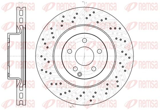 REMSA 61186.10 Brake Disc