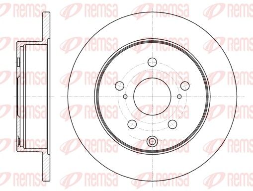 REMSA 61188.00 Brake Disc