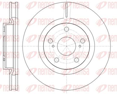 Brake Disc REMSA 61189.10