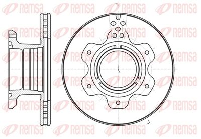 Brake Disc REMSA 61191.10