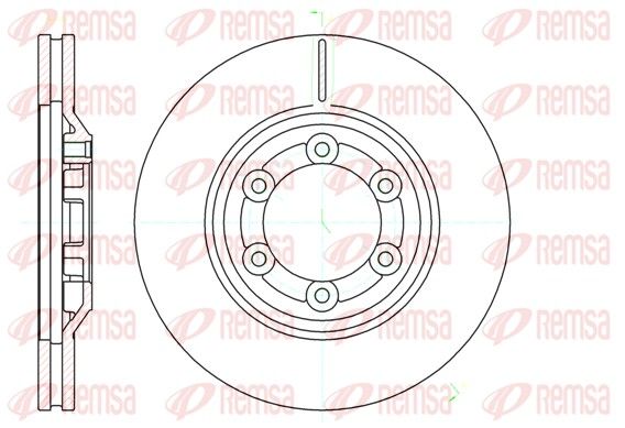 REMSA 61193.10 Brake Disc
