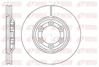 Brake Disc REMSA 61193.10