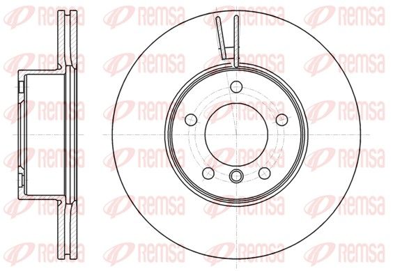 REMSA 61194.10 Brake Disc