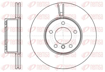 Brake Disc REMSA 61194.10