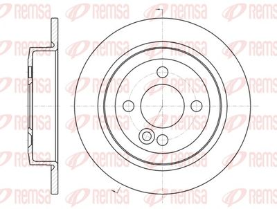Brake Disc REMSA 61195.00