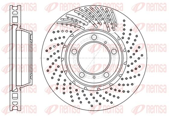 REMSA 61196.10 Brake Disc