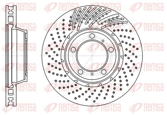 REMSA 61196.11 Brake Disc