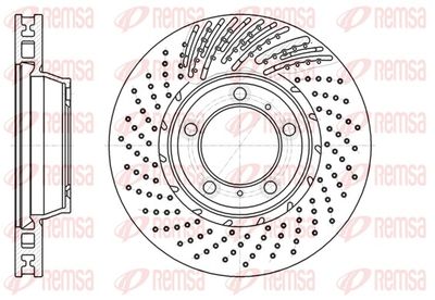 Brake Disc REMSA 61196.11