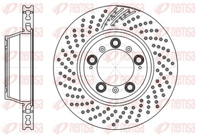 Brake Disc REMSA 61198.10