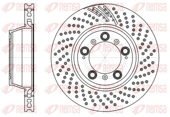 REMSA 61198.11 Brake Disc