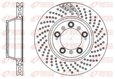 Brake Disc REMSA 61198.11