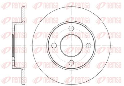 Brake Disc REMSA 6120.00