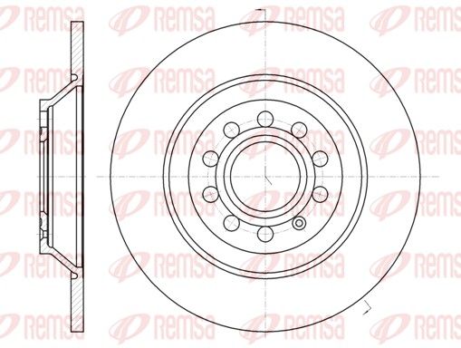 REMSA 61207.00 Brake Disc