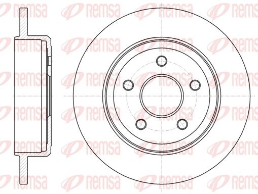 REMSA 61211.00 Brake Disc