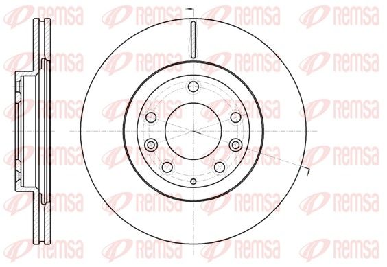 REMSA 61215.10 Brake Disc