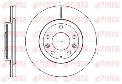 Brake Disc REMSA 61215.10