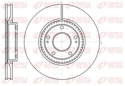 Brake Disc REMSA 61217.10