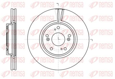 Brake Disc REMSA 61218.10