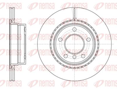 Brake Disc REMSA 61231.10