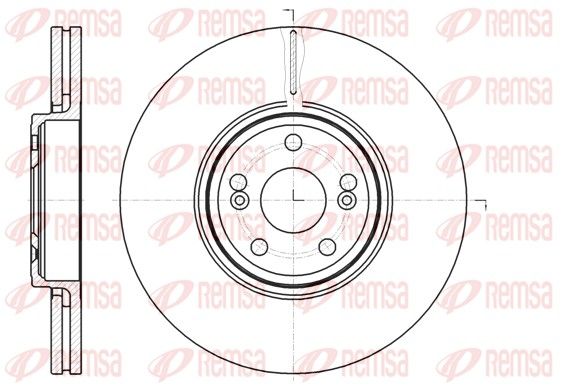 REMSA 61234.10 Brake Disc