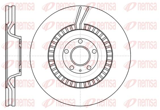 REMSA 61238.10 Brake Disc