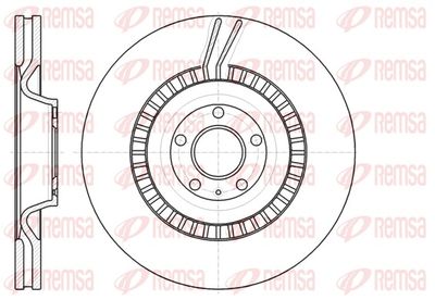 Brake Disc REMSA 61238.10