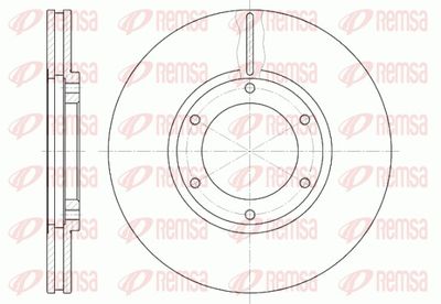 Brake Disc REMSA 61240.10