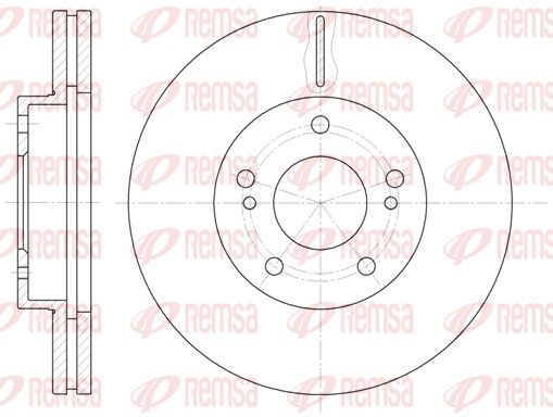 REMSA 61242.10 Brake Disc