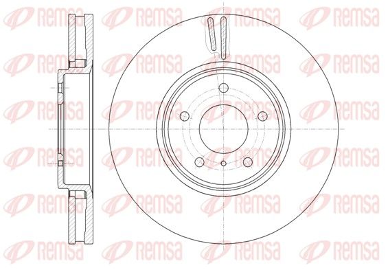 REMSA 61244.10 Brake Disc