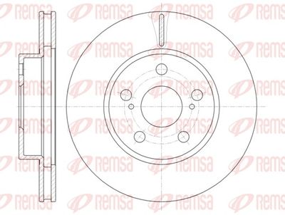 Brake Disc REMSA 61250.10