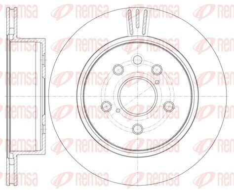 REMSA 61255.10 Brake Disc
