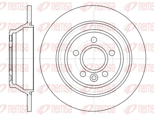REMSA 61265.00 Brake Disc