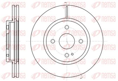 Brake Disc REMSA 61266.10