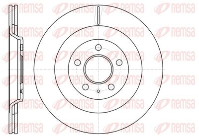 Brake Disc REMSA 61267.10