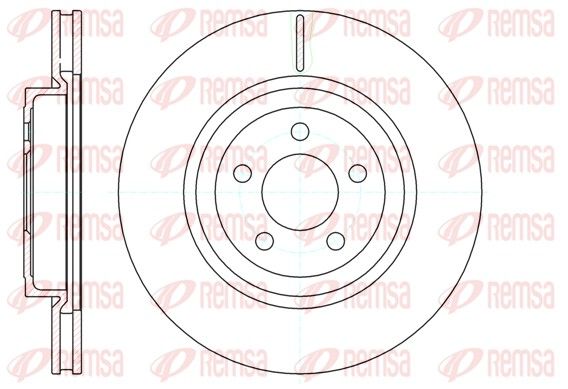REMSA 61269.10 Brake Disc